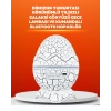 Mey İthalat® Dinozor Yumurtası Tasarımlı Projektörlü Gece Lambası