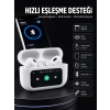 Mey İthalat® Dokunmatik Ekranlı ANC/ENC Yeni Nesil Pro Bluetooth Kulaklık Dokunmatik Ekran Yeni Nesil