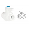 Mey İthalat® Ege Yıldız PPRC 40 mm Küresel Vana Gri