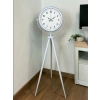 Mey İthalat® Elegance Beyaz Tripod Ayaklı Saat