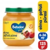 Mey İthalat®   Elma Şeftali Püresi Kavanoz Maması 125 Gr