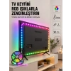 Mey İthalat® Enerji Tasarruflu RGB Şerit LED 5 Metre