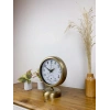 Mey İthalat® Eskitme Metal Masa Saati 25×20 cm