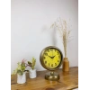 Mey İthalat® Eskitme Metal Vira Masa Saati 25×20 cm