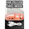 Mey İthalat® Fare Mouse Çift Modlu Kablosuz Bağlantılı 2.4GHz Destekli