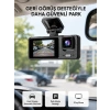 Mey İthalat® Full HD 3lü Araç Kamerası Geri Görüş Destekli Park Modlu 1080P DVR