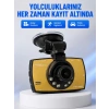 Mey İthalat® Full HD Araç Kamerası G Sensor Gece Görüşlü Dash Cam