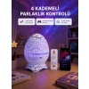 Mey İthalat® Galaksi Efektli Dinozor Yumurta Projektör – Yüksek Çözünürlüklü
