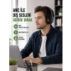 Mey İthalat® Geniş Frekans Aralıklı Bluetooth Kulak Üstü Kulaklık