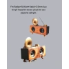 Mey İthalat® Gramafon Tasarımlı Bluetooth Hoparlör 3D Ses Teknolojili Çok Fonksiyonlu