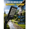 Mey İthalat® Güneş Enerjili Dış Mekan LED Lambası Geniş Aydınlatma Açılı Akıllı Sokak Lambası