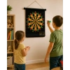 Mey İthalat® Güvenli Manyetik Dart Seti 6 Dart Oklu Eğlenceli Hedef Oyunu
