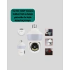 Mey İthalat® Hareket Algılamalı 360° Wi-Fi Akıllı Ampül Kamera