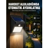 Mey İthalat® Hareket Algılamalı Solar LED Güvenlik Lambası Yeni Nesil