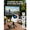 Mey İthalat® HD Ayaklı Portatif Projeksiyon Cihazı Android İşlemcili Sinema Projektörü