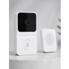 Mey İthalat® HD Kameralı Beyaz Görüntülü Kapı Zili Çift Yönlü Sesli Wi-Fi Akıllı Kapı Zili