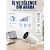 Mey İthalat® HDMI ve USB Girişli Uzun Ömürlü Ampullü Projeksiyon