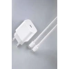 Mey İthalat® İOS Uyumlu Type-C Girişli Hızlı Şarj 15/15 Pro Max Adaptör ve Kablosu