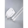 Mey İthalat® İOS Uyumlu Type-C Girişli Hızlı Şarj 15/15 Pro Max Adaptör ve Kablosu