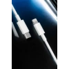 Mey İthalat® Iphone Uyumlu İOS Uyumlu Lightning Hızlı Şarj Tye C Lightning Şarj Kablosu