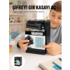 Mey İthalat® Işıklı Sesli Şifreli ATM Görünümlü Kasa Kumbara
