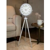 Mey İthalat® Ivory Beyaz Tripod Ayaklı Saat