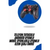 Mey İthalat® Joystik Gamepad Bluetooth Telefon Tutucu Oyun Kolu Telefon Android Uyumlu