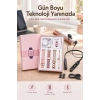 Mey İthalat® Kablolu Bluetooth Kulaklık ve Kadınlara Özel Bileklik Hediyeli Yeni Nesil Akıllı Saat 3 Kordonlu