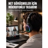 Mey İthalat® Kablosuz Bluetooth 5.0 Kulaklık RGB Işıklı Tasarım