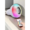 Mey İthalat® Kablosuz Bluetooth Hoparlör Led Lamba