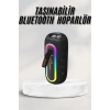 Mey İthalat® Kablosuz Bluetooth Hoparlör Taşınabilir Çoklu Bağlantılı Özelliği