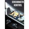 Mey İthalat® Kablosuz Bluetooth Kulaklık Dokunmatik Kontrol Uzun Pil Ömrü