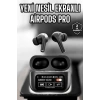 Mey İthalat® Kablosuz Bluetooth Kulaklık Ekranlı Uzun Şarj Süreli ANC Destekli