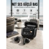 Mey İthalat® Kablosuz Kulaklık Yeni Nesil Bluetooth Kulaklık ANC Özelliği