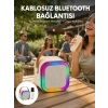 Mey İthalat® Karaoke Mikrofon Hoparlör Seti 6 Saat Kullanım Süresi Yeni Nesil