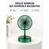 Mey İthalat® Katlanabilir Mini Fan – 3 Kademeli Soğutma, Şarjlı