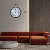 Mey İthalat® Kırmızı 36 Cm Duvar Saati