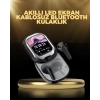 Mey İthalat® Kişiselleştirilebilir LED Ekranlı Bluetooth Kulaklık – Oyun & Müzik Modlu