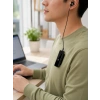 Mey İthalat® Klipsli Tek Kulaklıklı Kablosuz Bluetooth Kulaklık Dijital Ekranlı Taşınabilir Model