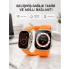 Mey İthalat® Kordonlu Akıllı Saat – Sesli Görüşme, GPS, Nabız ve Uyku Takibi