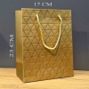 Mey İthalat®  Küçük Boy Gold İpli Karton Çanta