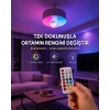 Mey İthalat® Kumanda Destekli Çok Renkli Akıllı LED Ampul Yeni Nesil