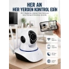 Mey İthalat® LED Aydınlatmalı 5 Antenli Motorlu 1080P Wifi Kamera Sensörlü Yeni Nesil