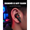 Mey İthalat® Led Işıklı Kablosuz Gaming Kulaklık Ergonomik Tasarım Yeni Nesil
