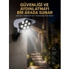Mey İthalat® LED Lamba-Güneş Paneli Destekli Uzaktan Kumandalı Solar LED Lamba