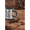 Mey İthalat® Mikser Kupa Yazılı Mug Bardak Karıştırma Özelliği