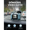 Mey İthalat® Mini Araç İçi Kamera Sürekli Kayıt Geniş Açılı Yeni Nesil
