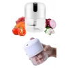 Mey İthalat® Mini Doğrayıcı Rondo Taşınabilir Mini El Blender Paslanmaz Çelik