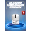 Mey İthalat® Mini El Rondosu Şarjlı Doğrayıcı Taşınabilir Rondo Blender 250 ML