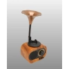 Mey İthalat® Mini Nostaljik Bluetooth Hoparlör FM Radyo 8 Saat Batarya Yeni Nesil